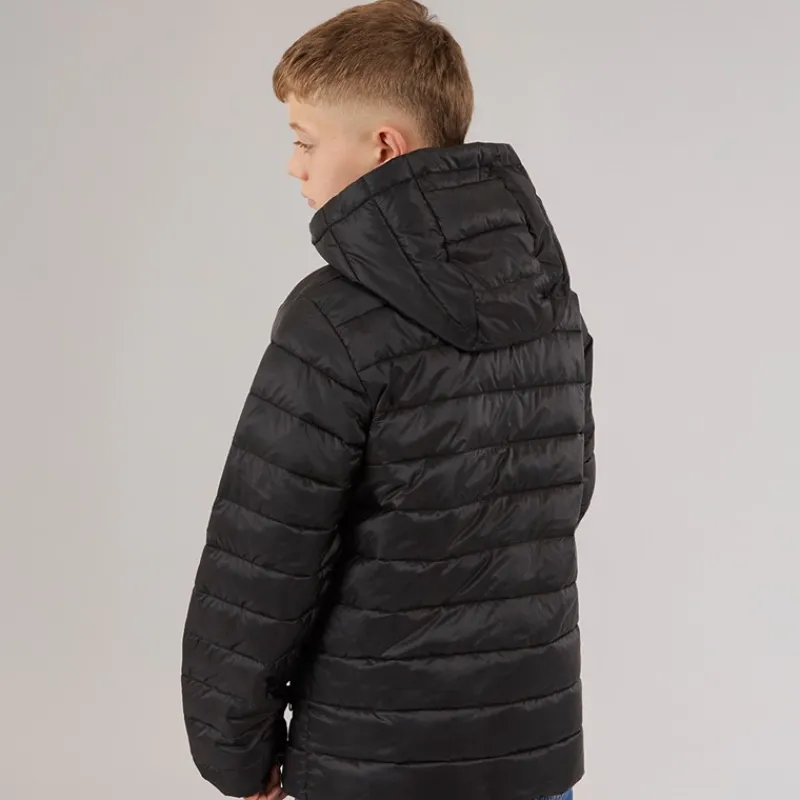 Online JACK & JONES Drenge Logan Puffer Jakke Sort