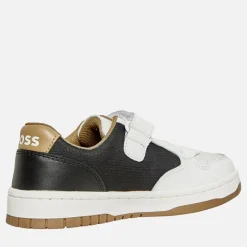 Discount BOSS Drenge Logo Velcro Sko Hvide