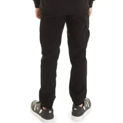 Outlet JACK & JONES Drenge Marco Dean Cuffed Cargo Bukser Sort
