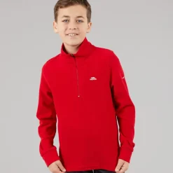 Clearance Trespass Drenge Masonville Fleece Rød Rød