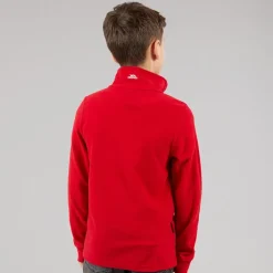 Clearance Trespass Drenge Masonville Fleece Rød Rød