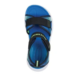 Hot SKECHERS Drenge Microspec - Splash Sandaler Sort