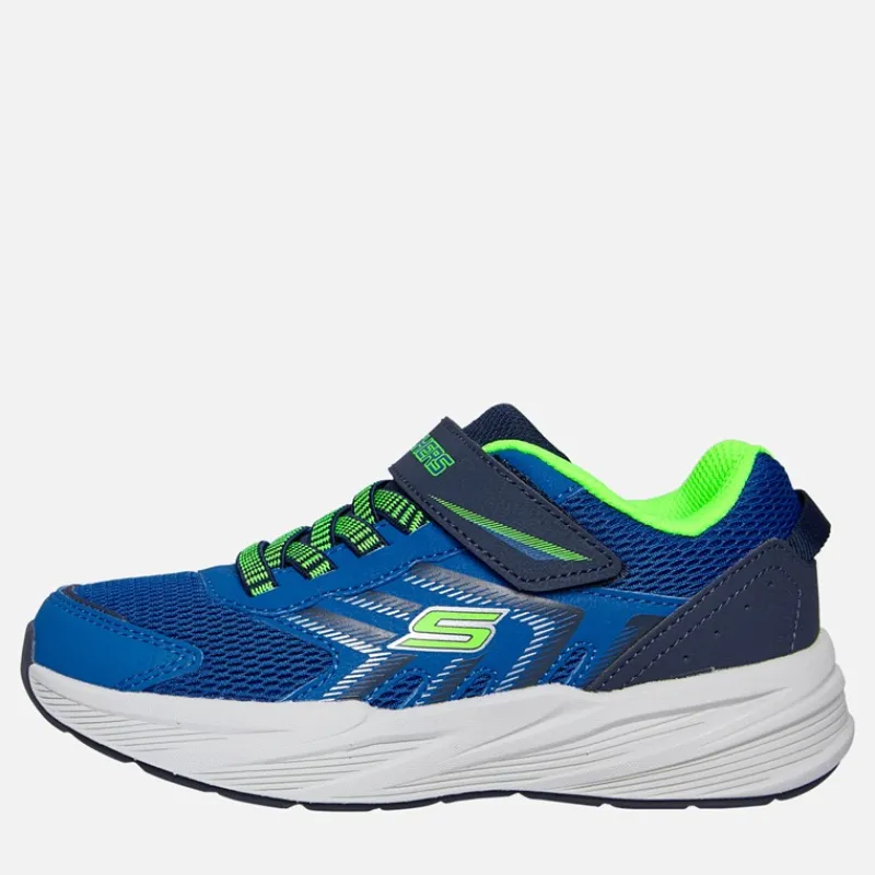 Discount SKECHERS SPORT Drenge Microspec Tread Sneakers Blå Blå