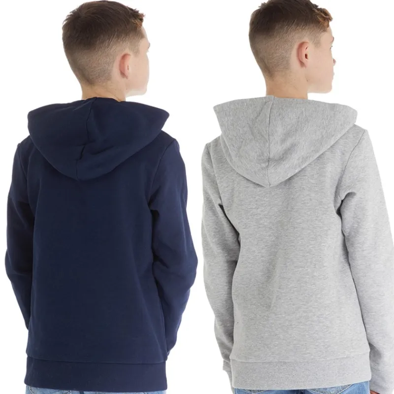Discount JACK & JONES Drenge Mikk To-pak Hoodies Blå Blazer/Lysegrå Melange