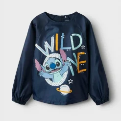 Hot Lilo and Stitch Drenge Mitch Langærmet Fodre Løb Mørkeblå