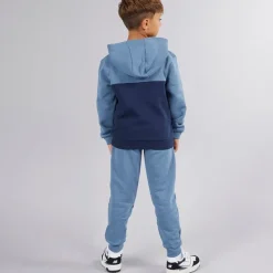 Clearance Ellesse Drenge Nathaniel Logo Træningsdragt Blå