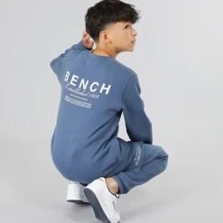 Hot Bench Drenge Nowil Sweatshirt Og Cargo Joggingbukser Træningssæt Vintage Indigo