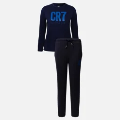 Outlet CR7 Drenge Pyjamassæt Sort
