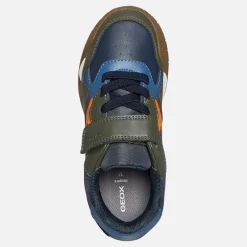 Sale GEOX Drenge Rann Trænere Military/Orange