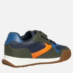 Sale GEOX Drenge Rann Trænere Military/Orange