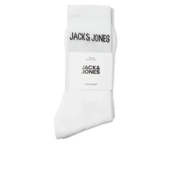 New JACK & JONES Drenge Regnsokker 5-pak Hvid