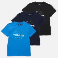 Clearance Vinson Drenge Roy T-shirts Flerfarvet