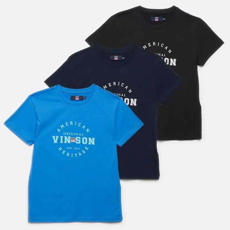 Clearance Vinson Drenge Roy T-shirts Flerfarvet