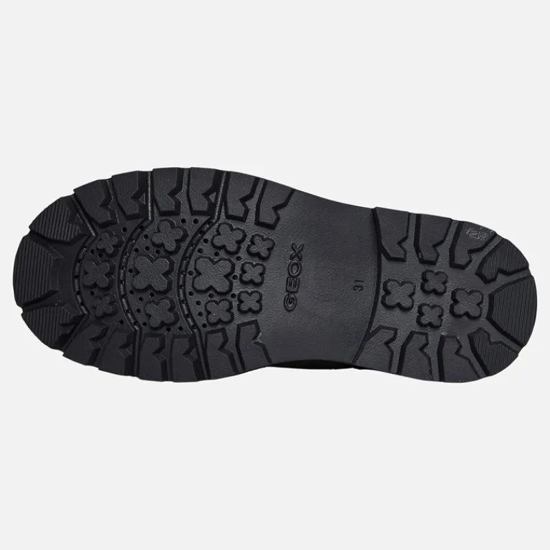 New GEOX Drenge Shaylax Chelsea støvler Sort