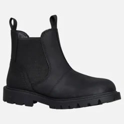 New GEOX Drenge Shaylax Chelsea støvler Sort