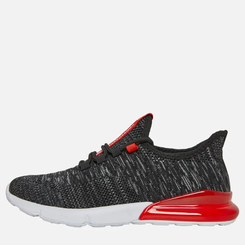 Crosshatch Drenge Smitlay Sneakers Sort