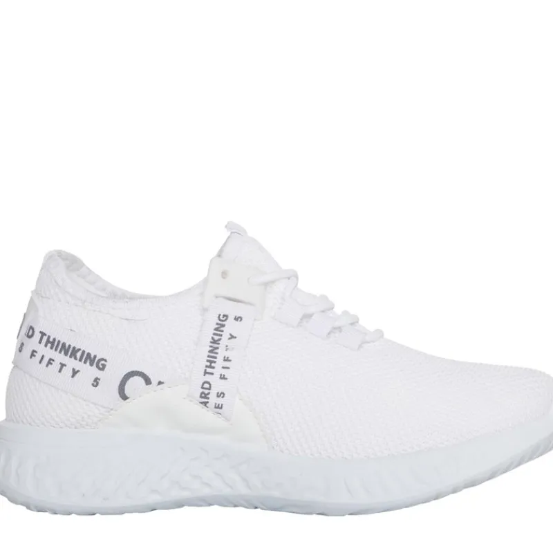 Outlet Crosshatch Drenge Sneakers Hvid