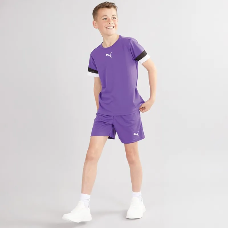 Online Puma Drenge teamRISE Fodboldtrøjer lilla