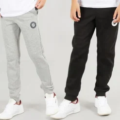 Online JACK & JONES Drenge Thomas Joggingbukser 2-pak Lys grå Melange/​Sort