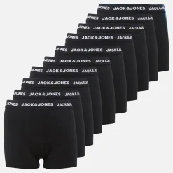 New JACK & JONES Drenge ti pak bokser trusser Sort