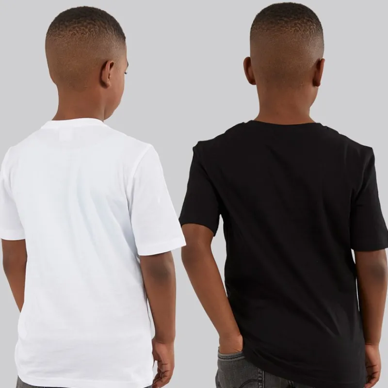 New BOSS Drenge to pak t shirts sort hvid Black White