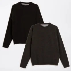 Clearance Brave Soul Drenge To Pakke Jumper Multi