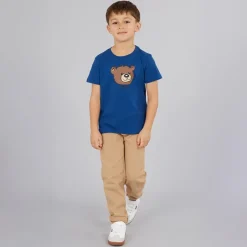 Hot Guess Drenge T-shirt Blue Lily