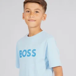 Best BOSS Drenge T-shirt Persisk Blå Lyseblå