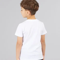 Clearance Guess Drenge T-shirt Pure White