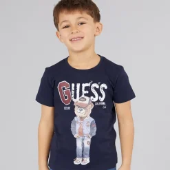 Guess Drenge T-shirt Smart Blue