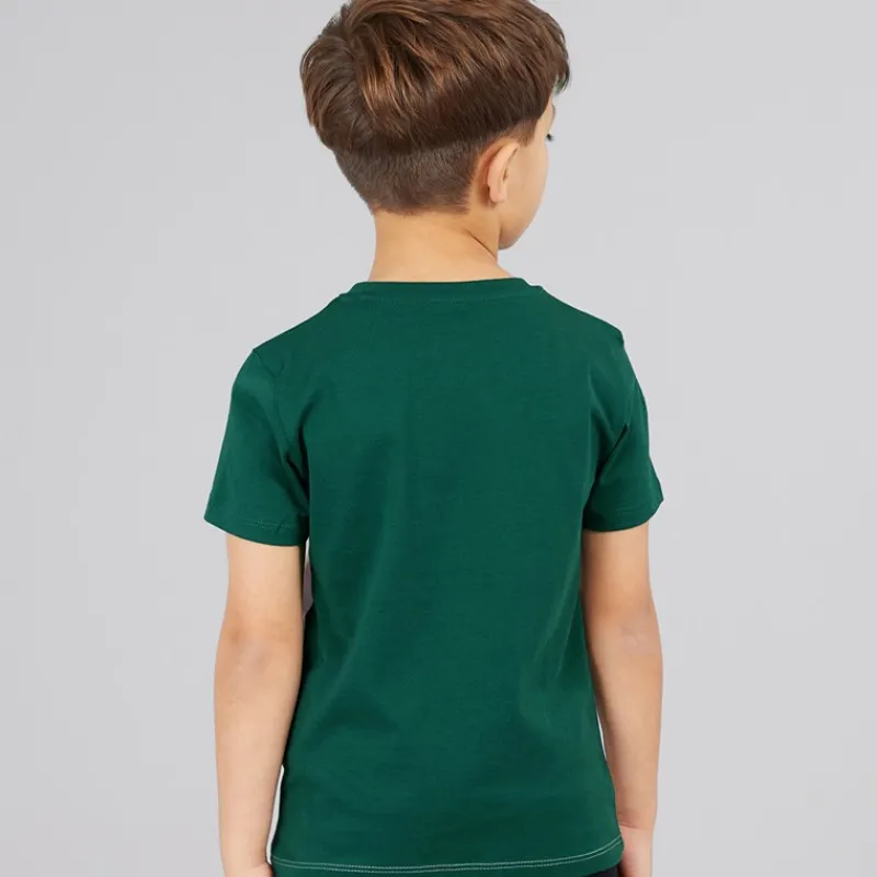 Outlet Guess Drenge T-shirt Throwback Green