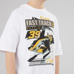 Hot Name It Drenge Victor T Shirt Bright White