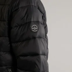 Best JACK & JONES Drenge Wilson Puffer Jakke Sort
