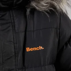 Outlet Bench Drengenes Calcott Parka Jakke Sort