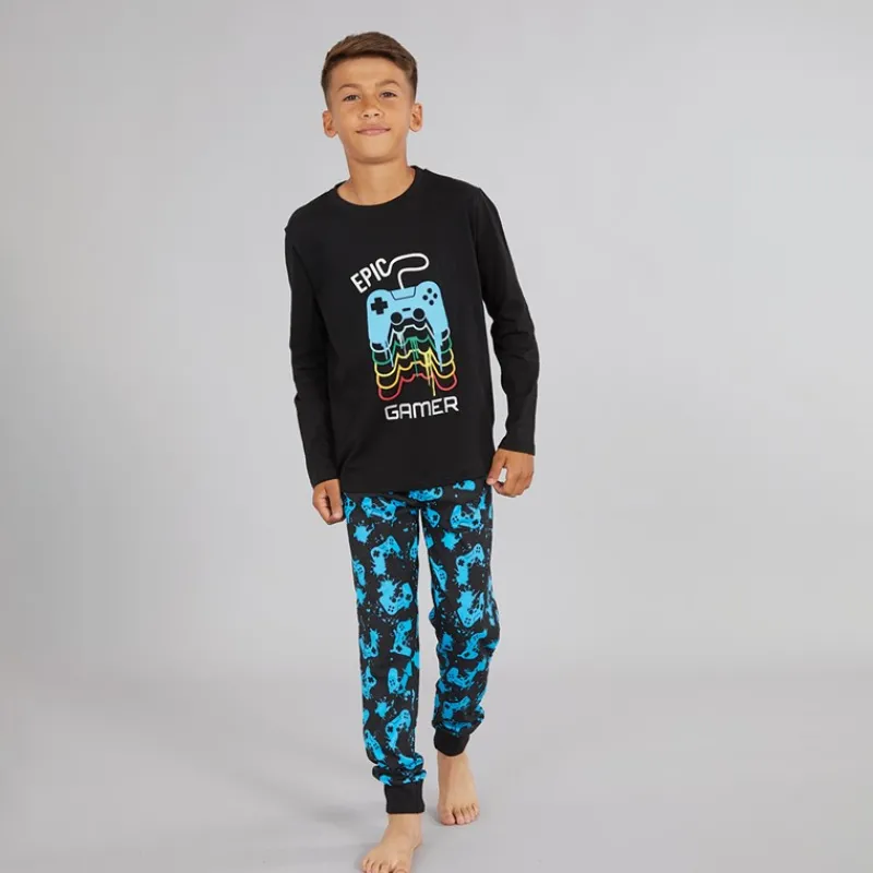 Outlet Threadboys Drengenes Epic Game Natsæt Sort