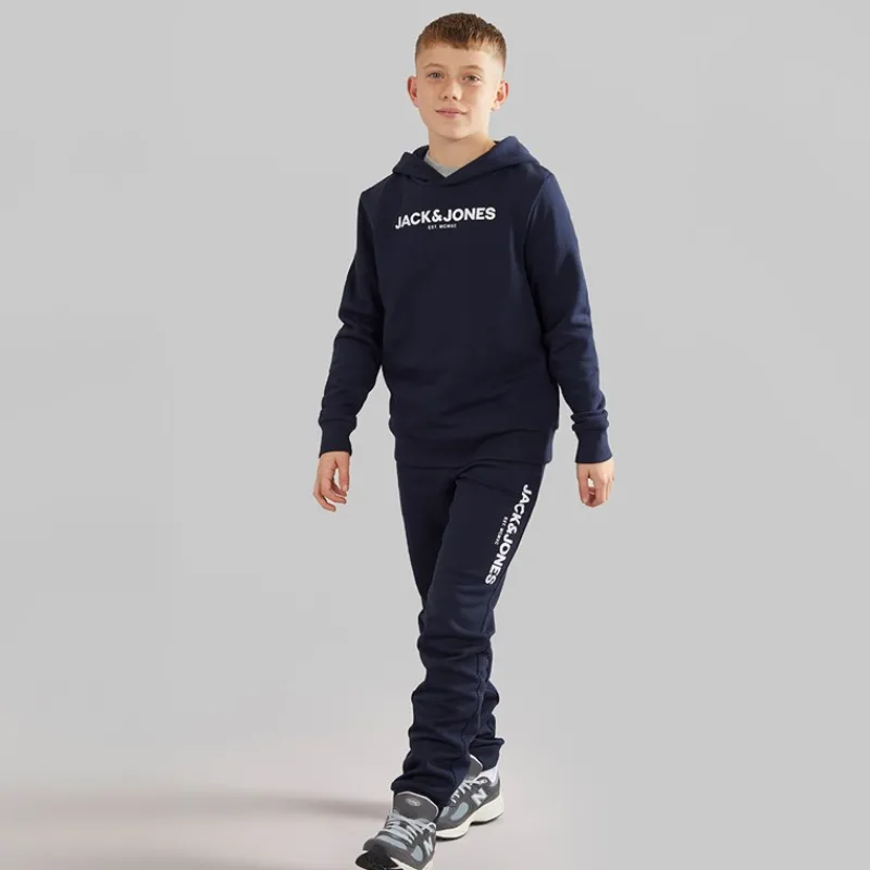 New JACK & JONES Drengenes Harry Træningsdragt Blå Blazer Marineblå