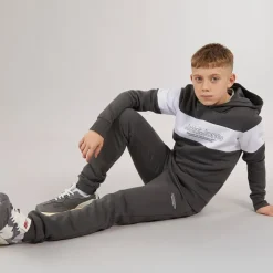 Hot JACK & JONES Drengenes Lakewood Træningsdragt Iron Gate Grå