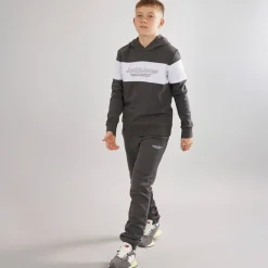 Hot JACK & JONES Drengenes Lakewood Træningsdragt Iron Gate Grå