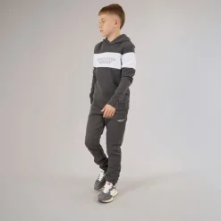 Hot JACK & JONES Drengenes Lakewood Træningsdragt Iron Gate Grå