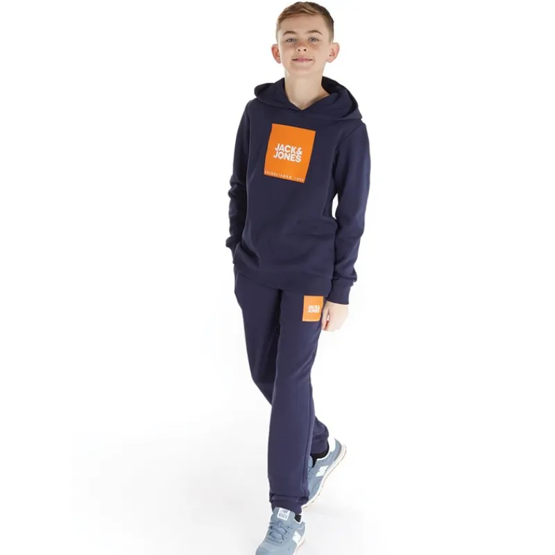 Outlet JACK & JONES Drengenes Lås Træningstøj Blå Blazer