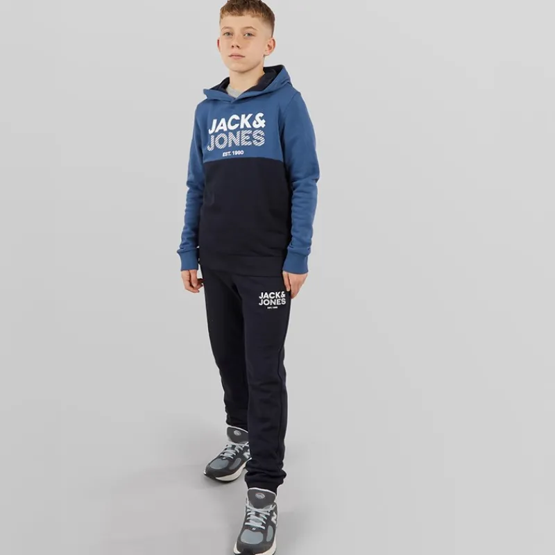 Clearance JACK & JONES Drengenes Miller Træningsdragt Ensign Blå