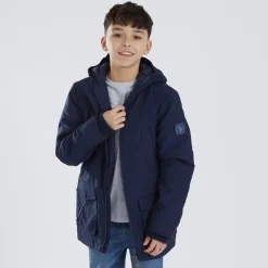 Outlet U.S. POLO ASSN. Drengeparka med spids foran Marineblå Blazer