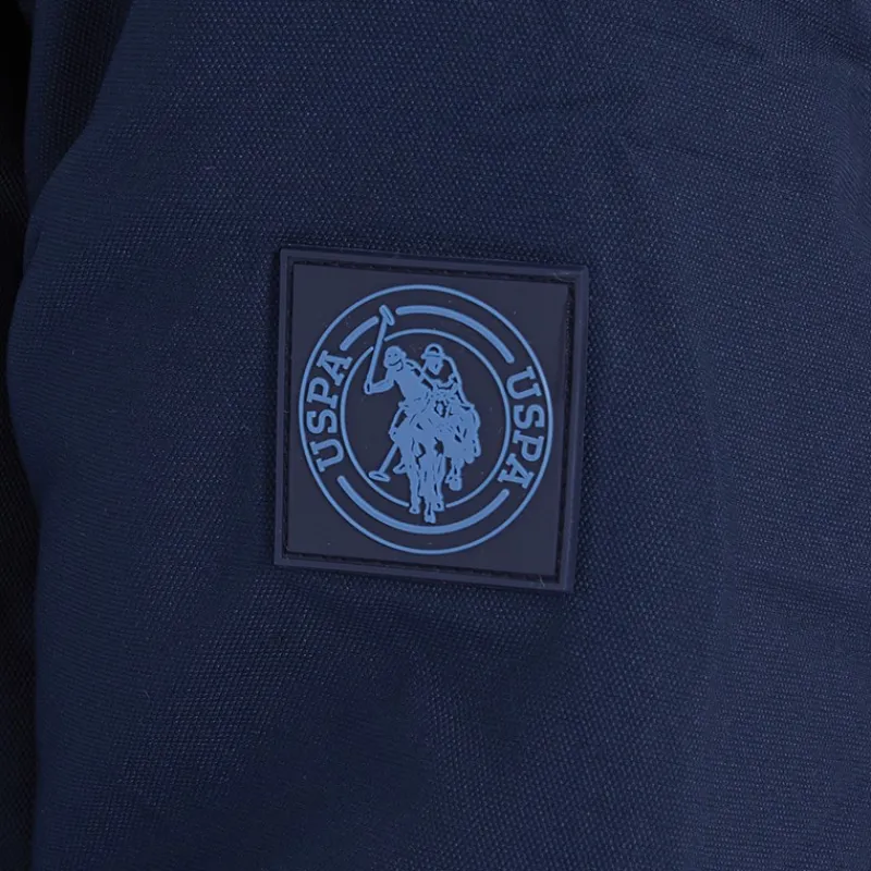 Outlet U.S. POLO ASSN. Drengeparka med spids foran Marineblå Blazer