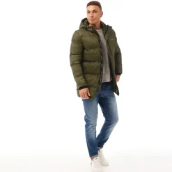 Best Duck and Cover Herre Tranfold Slim Fit Jeans Stonewash