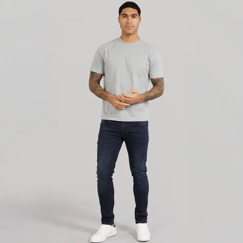 Online Duck and Cover Jeans til Herre Maylead Slim Fit Blå Sort Sortblå