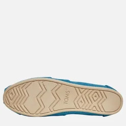 Best TOMS Espadriller i lærred til kvinder Island Blå Blå
