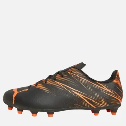 Best Puma Fodboldstøvler til Herre Attacanto FG/AG Fast/Kunstig Græs /Glødende Rød Sort