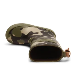 Sale Bisgaard Gummistøvler til Drenge Camouflage Grøn Camouflage