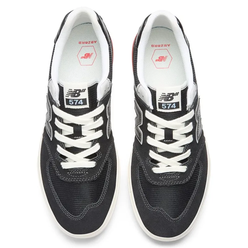Clearance New Balance Herre 574 Vulc Skate Sko Træningssko Sort