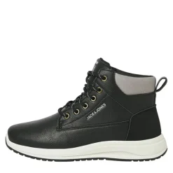 New JACK & JONES Herre Alaska PU Nubuck Støvler Antracit Sort